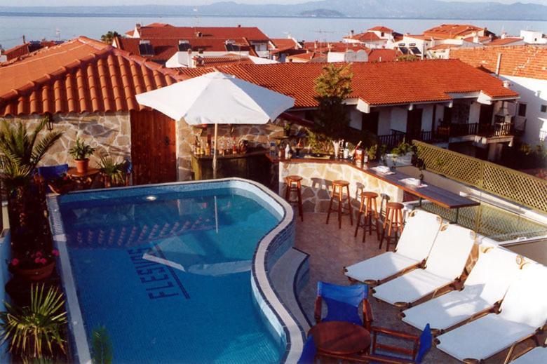 Hotel Flesvos Pefkochori Ngoại thất bức ảnh
